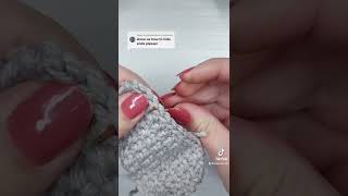 How to Weave In and Hide Ends