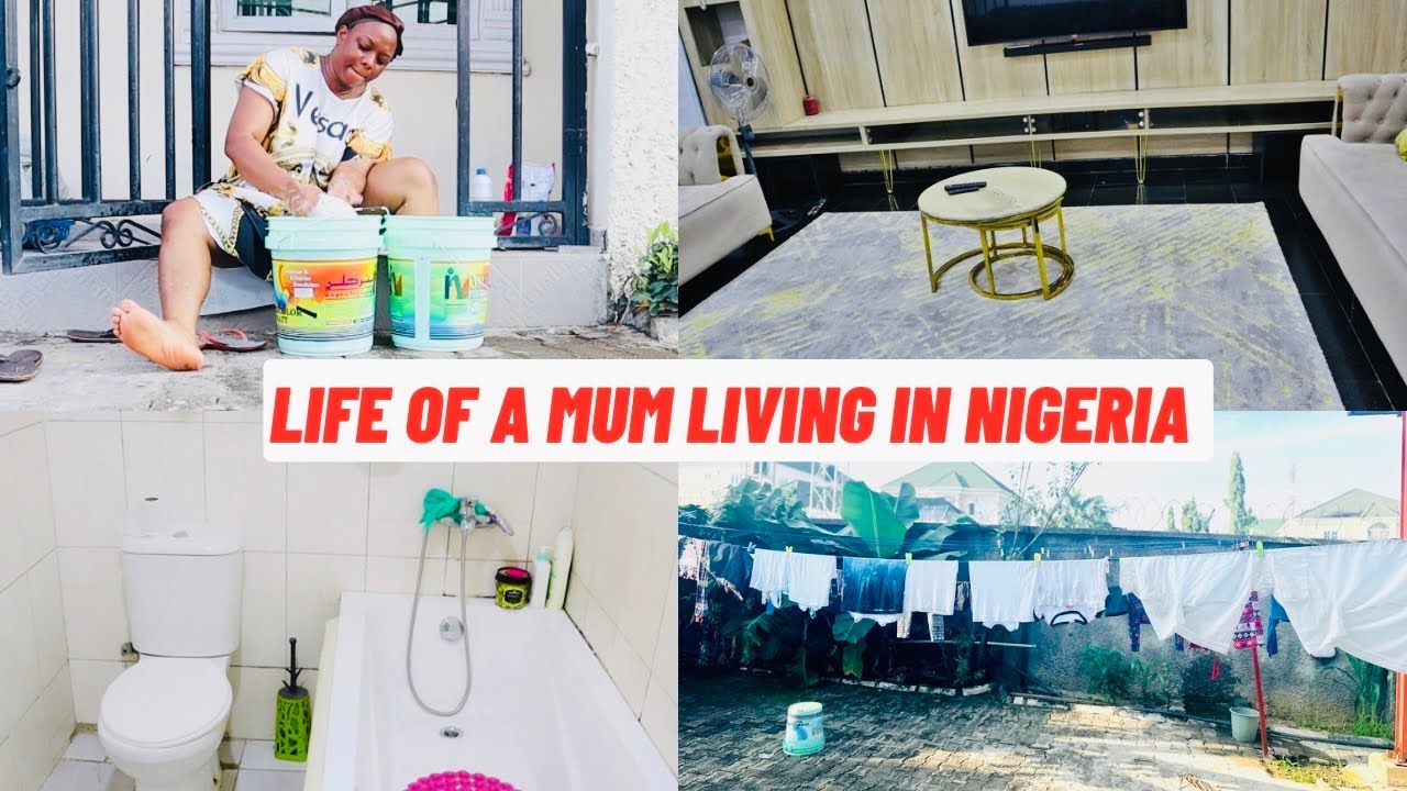 HOW I MANAGE MY HOME WITH 3KIDS LIVING IN NIGERIA BATHROOM DEEP