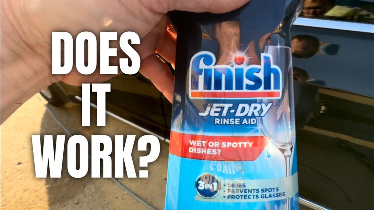 Finish® Jet-Dry 3in1 Dishwasher Rinse Aid