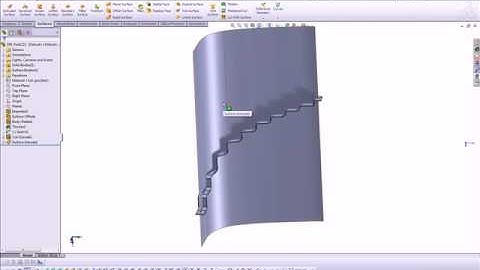 SolidWorks Tutorial - Intersection Curve