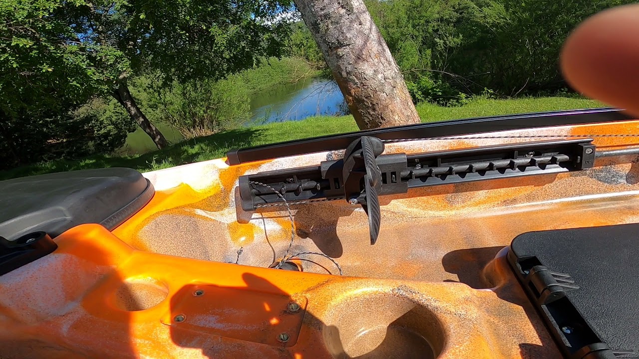 Instalación y ajustes de Timón en Kayak de pesca