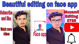 Photo Editing on Face App #FaceAppEditing screenshot 3
