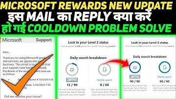 Microsoft Rewards Cooldown Problem Solve | Microsoft Rewards Points Not Add | Microsoft Today Update