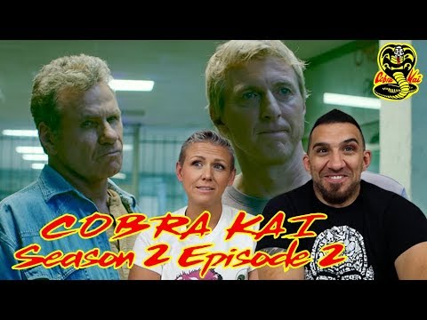 the walking dead reaction carl Cobra Kai Season 2 Episode 2 'Back in Black' REACTION!!