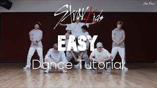 Stray Kids - Easy Dance Tutorial Slow Mirrored Swat Pizza