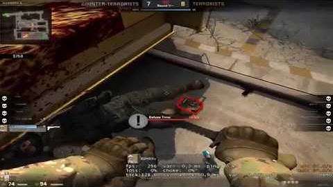 1v5 Pistol Clutch! | ESEA (enemy pov)