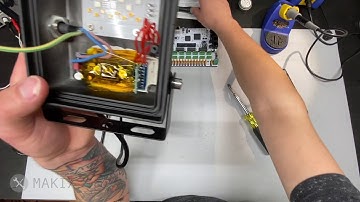 DIY RGB Floodlight for Holiday Lighting