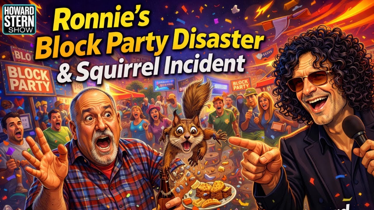 Ronnie’s Block Party Disaster & the Squirrel Incident | The Howard Stern Show