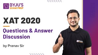 XAT 2020 Questions & Answer Discussion | XAT 2020 Moderate to Difficult | BYJU'S Exam Prep