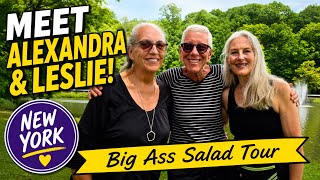 Big Ass Salad Tour New York! Meet Alexandra & Leslie