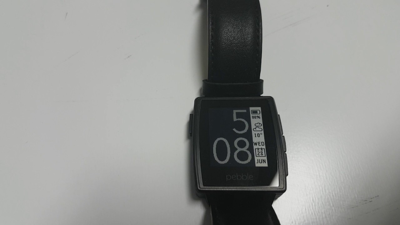 Pebble steel smart watch Review