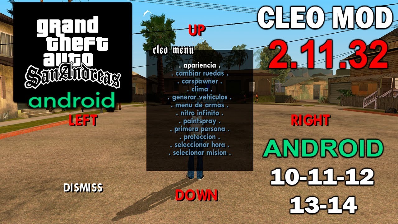 GTA San Andreas 2 11 32 Android CLEO MOD Versi N Estable 2026 YouTube 