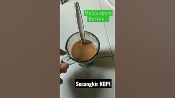 Secangkir Kopi Hangat