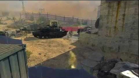 MW3-AS50-No Scope Tripple over the map