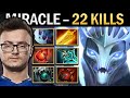 Spectre Dota Gameplay Miracle with Tarrasque and 22 Kills
