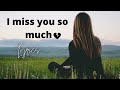 I miss you so much-by TLC (lyrics)