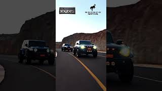 Off road monsters وحوش الطرقات الوعرة #jeep #broncos #automobile #محركات #السعودية #shorts #like