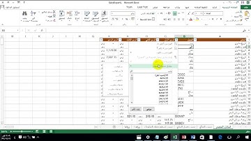 تصفية البيانات في Microsoft Excel والتحكم بها وطباعة البيانات التي نختارها فقط