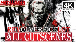 Metal Gear Solid Master Collection Vol.1 - Revolver Ocelot All Cutscenes4K ᵁᴴᴰ 60ᶠᵖˢ Ps5