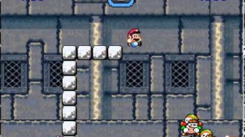 Super Mario Flash 2 My Hold Right castle