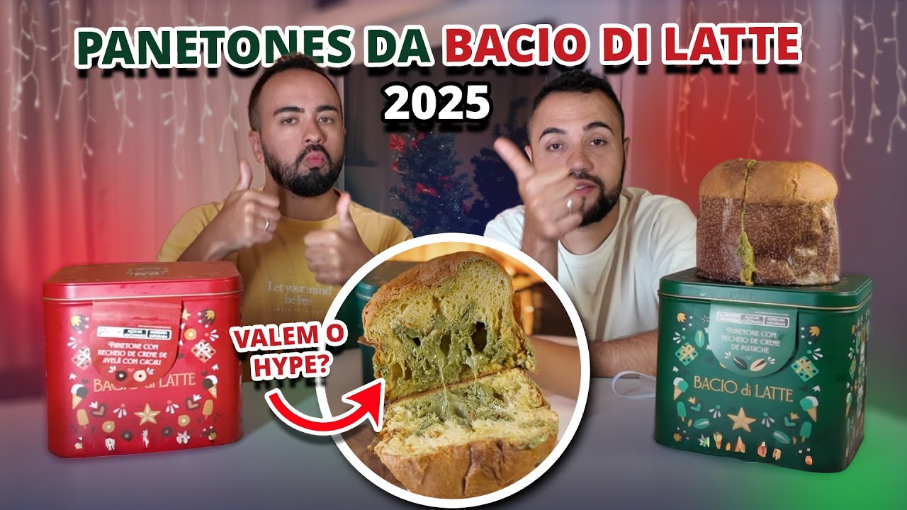 Review Sincero do Panetone de Pistache e Gianduia da Bacio di Latte. Vale o Hype?