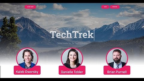 Codeup Web Development Capstone Presentation - Tech Trek - Fortuna Class