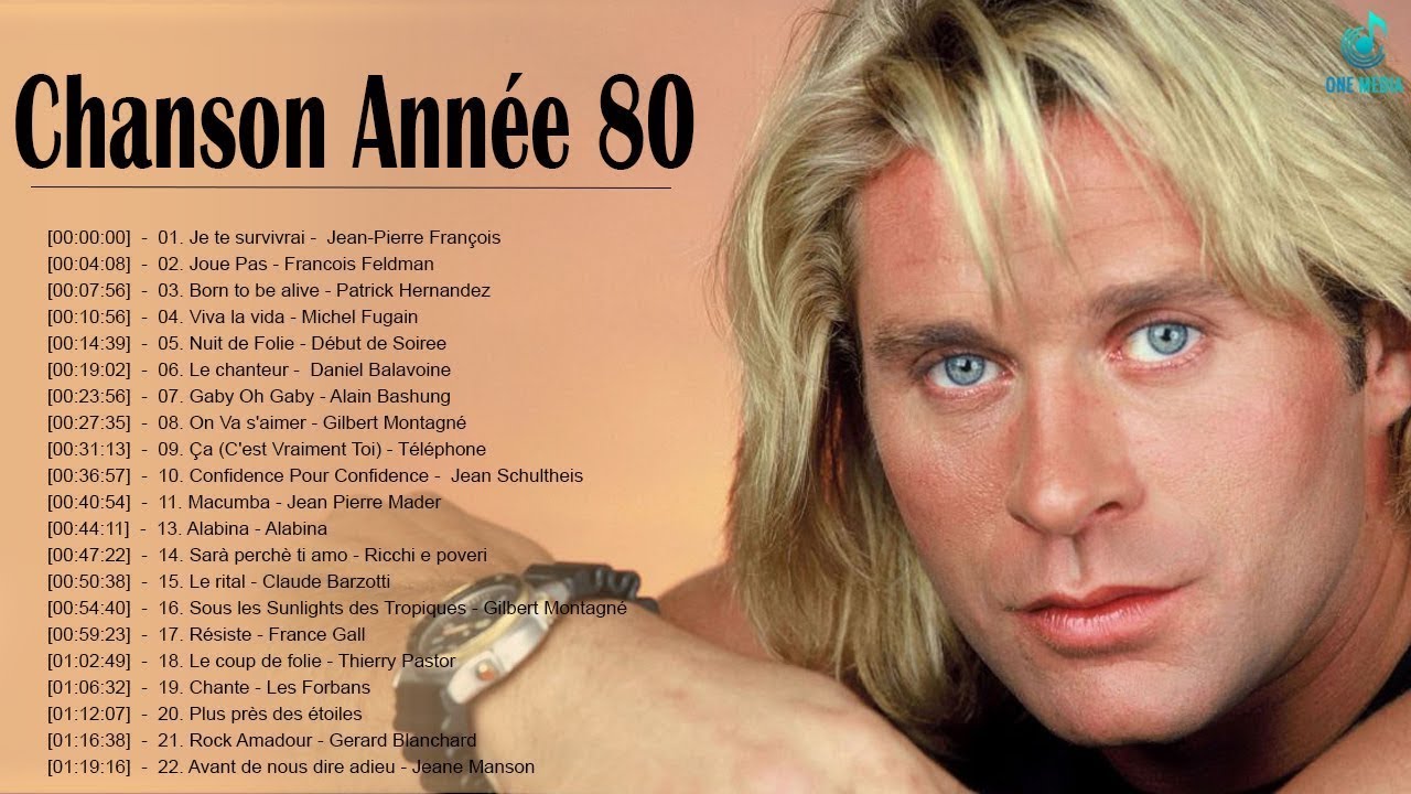 Chanson Francaise Année 80 ♫ Top Musique Francaise Année 80 ♫ Les 30