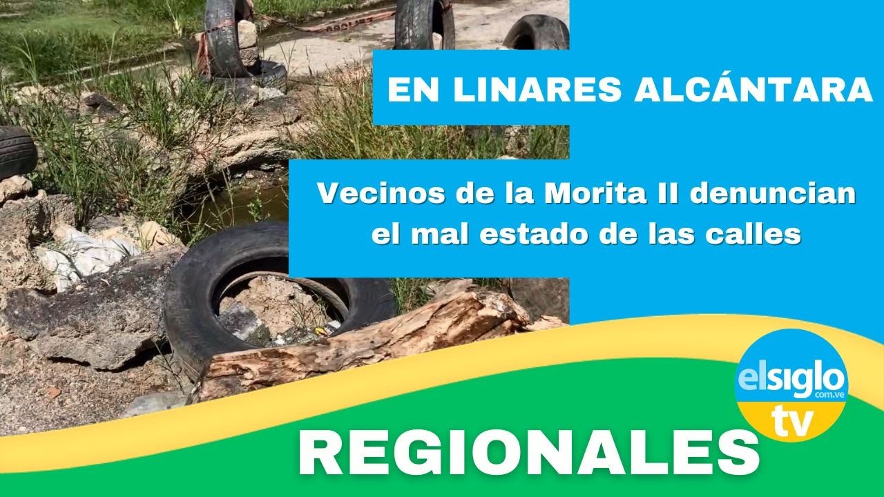 Vecinos de la Morita II denuncian el mal estado de las calles - YouTube