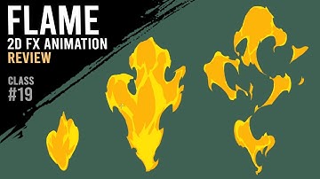 Flame animation review ["Basics of 2D FX" course]