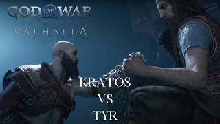 KRATOS vs TYR! God of War Ragnarok: VALHALLA