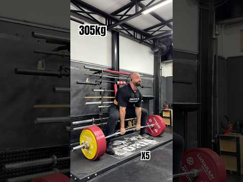 305kg x 5 - DEADLIFT RULES! #powerlifting #deadlift #motivation