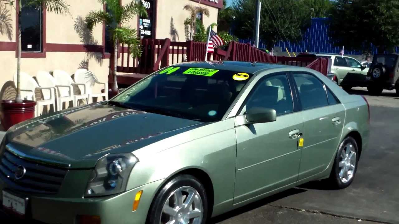 USED CARS MELBOURNE FL 2004 CADILLAC CTS YouTube