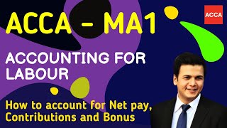ACCA MA1 Labor cost l employer and employee contribution l Bonus Schemes l Urdu Hindi l #ACCA #MA1