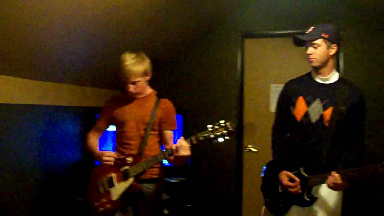 Shayne and Dean playing Face Down (cover) YouTube