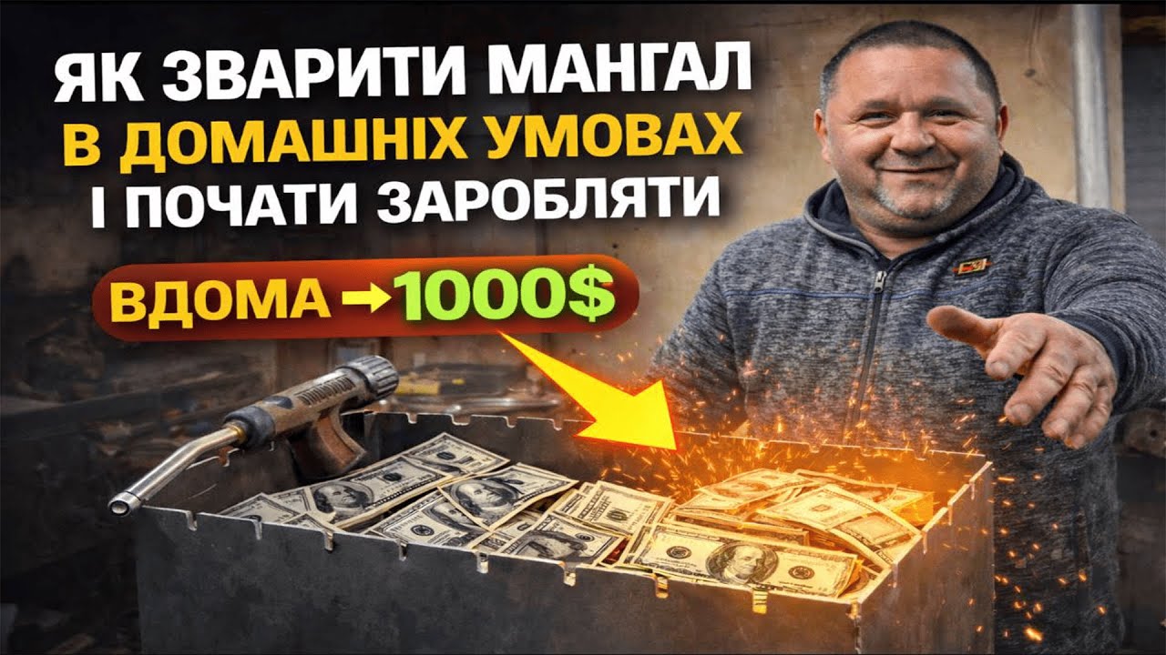 ЯК ЗВАРИТИ МАНГАЛ В ДОМАШНІХ УМОВАХ І ПОЧАТИ ЗАРОБЛЯТИ