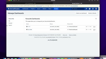 Change permission in Dashboard #Jira