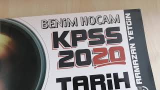 Beni̇m Hocam Kpss Tari̇h Ve Coğrafya Vi̇deo Ders Notu Ki̇taplari Kitap Tavsiyesi