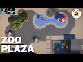 Planet Zoo - Plaza Area With Splash Pad | Newtropic Zoo ep 6 |