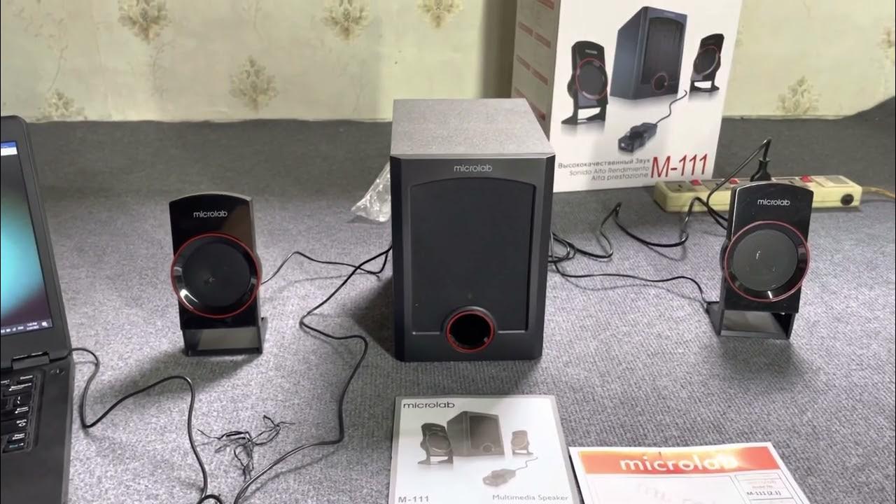 Microlab M-111 Speaker - YouTube