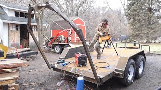 Log Arch  Urban Logging Trailer Build Pt 7