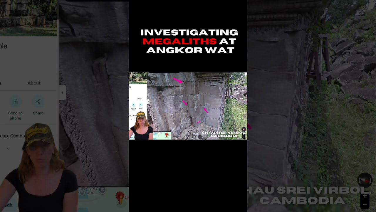 Part 35 Polygonal Blockwork in Cambodia that Looks like Peru?  #angkorwat #archeology #megalithic