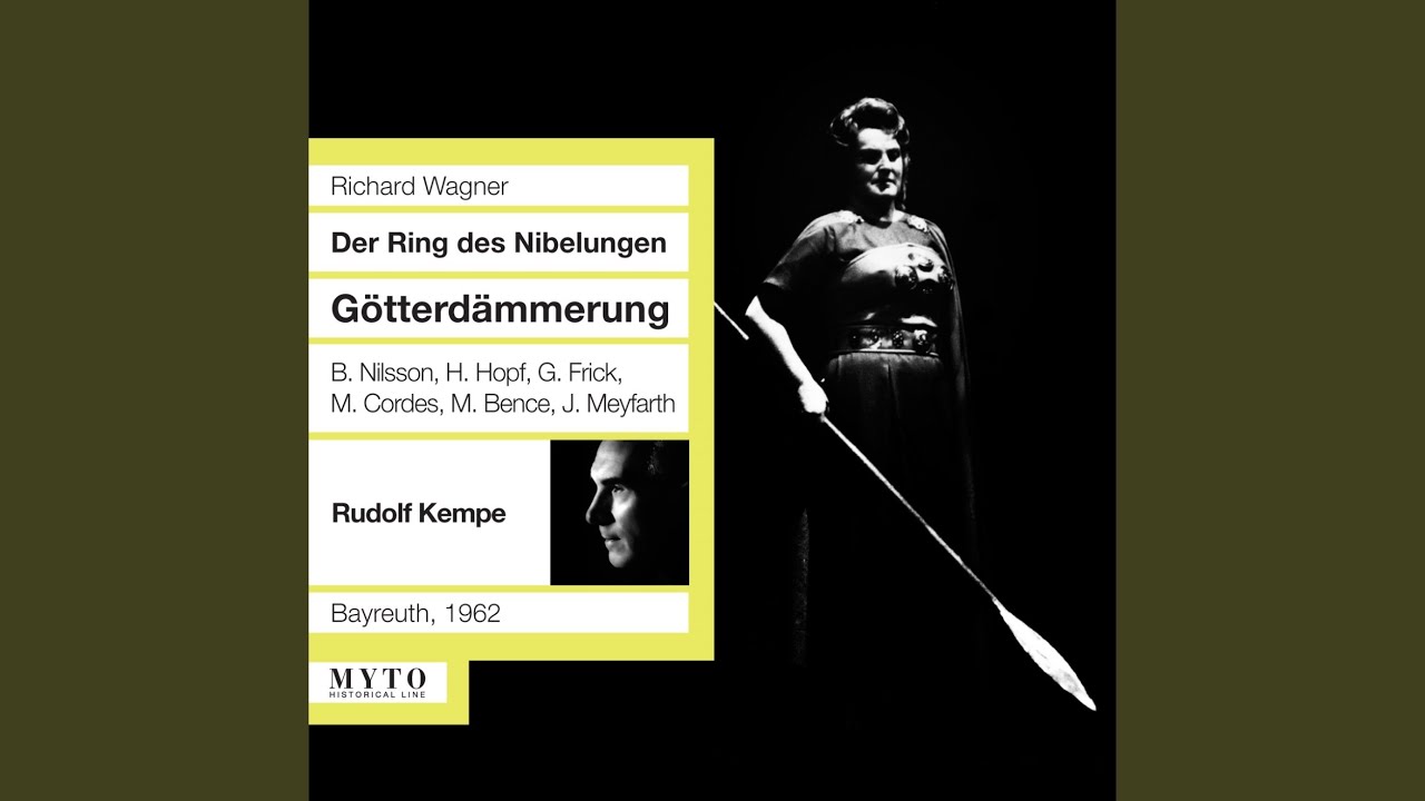 Mira Gotterdammerung (Twilight of the Gods) : Act III Scene 2: Brunnhilde, heilige Braut! (Siegfried) en YouTube