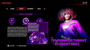 Redfall - Heroes (Jacob/Layla/Devinder/Remi) & Abilities