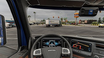 American Truck Simulator 1.56 | 4K Ultra Realistic Graphics Snowymoon Mod Gameplay 2025