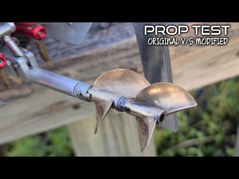 Reduced Blade Area V/s Stock ABC Prop Test - Oxidean Dominator