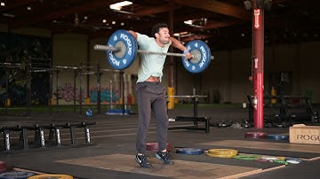 Hang Snatch High Pull - Knee - Height Performance Exercise Demo