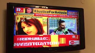 Republic TV covers brother of Anissia Batra remaining steadfast in pursuit of justice for Anissia