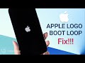 Newest iphone stuck on apple logo or boot loop heres the fix