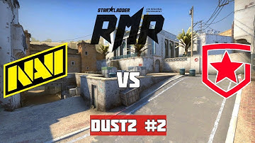 ГРУППА А. NAVI vs GAMBIT. Map-2 Dust2. StarLadder CIS RMR 2021