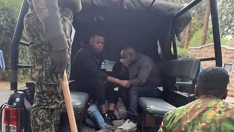 RINGTONE APOKO ARRESTED FOR CAUSING MAADAMANO IN A PRIVATE PROPERTY click to watch the whole video